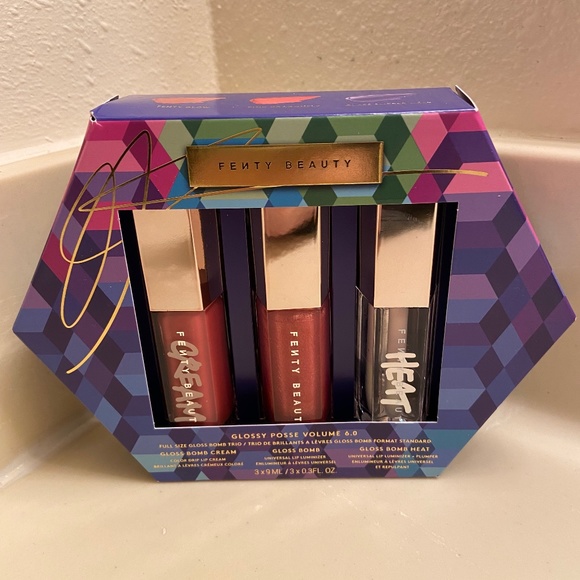 Fenty Beauty Makeup Fenty Beauty Glossy Posse Gloss Bomb Trio